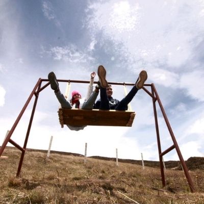Cabaña para pareja en santander paramo santurban chimenea columpio Santander