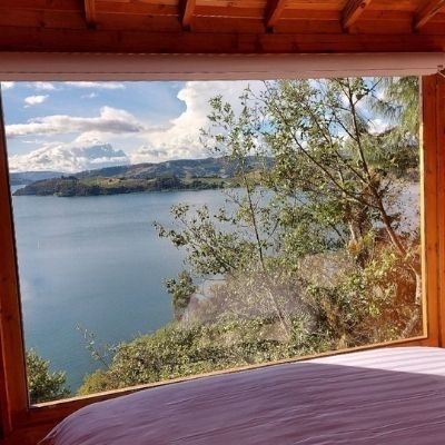Glamping romántico Boyacá lago de tota