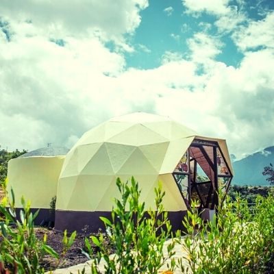 glamping domo en villa de Leyva Boyacá