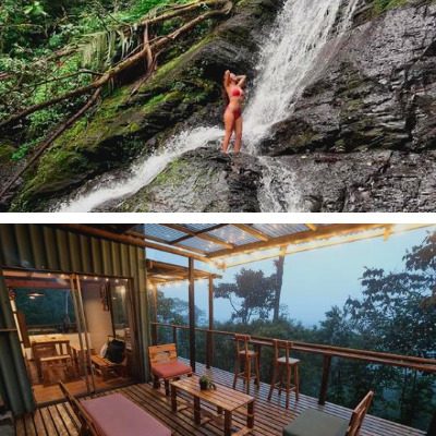 Aventura en cabaña con visita a la cascada