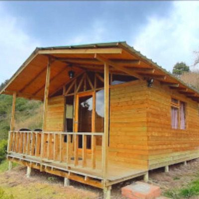Cabañas para parejas con Fogata frente al lago