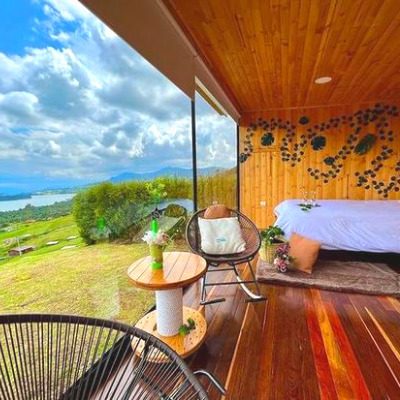 Cabañas para parejas jacuzzi privado Cundinamarca con vista al Neusa