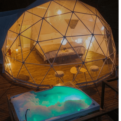 Despertar de Lujo en Glamping en San Francisco con Jacuzzi Privado y Malla catamarán 2