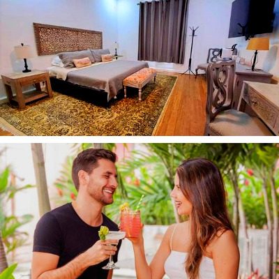 Despertar en habitación luxury y piscina planes escape romántico Cali