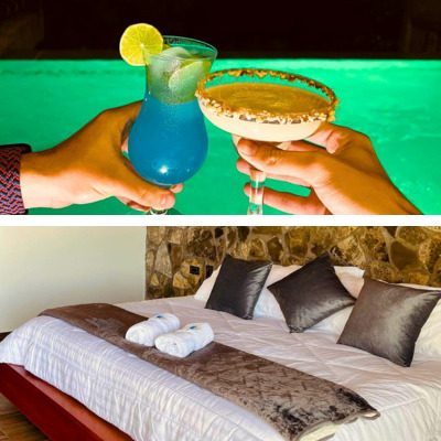 Suite luxury con piscina infinita privada
