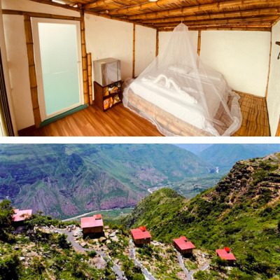 Ecolodge romántico en glamping San Gil