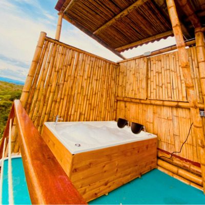 Ecolodge romántico en glamping San Gil