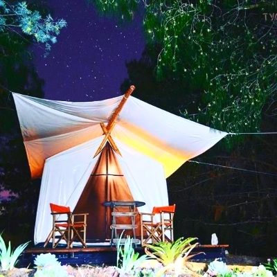 Entre pinos Glamping Cundinamarca económicos con picnic nocturno