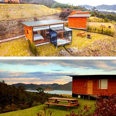 Escapada al jacuzzi en un glamping