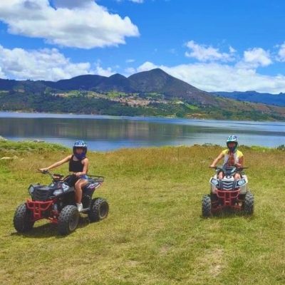 Glamping de aventura frente al lago