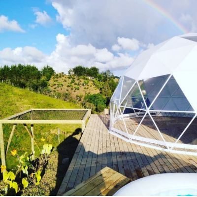 Glamping en Antioquia con jacuzzi al aire libre 1