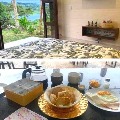 Lodge especial con vista al lago escapada romántica Cali