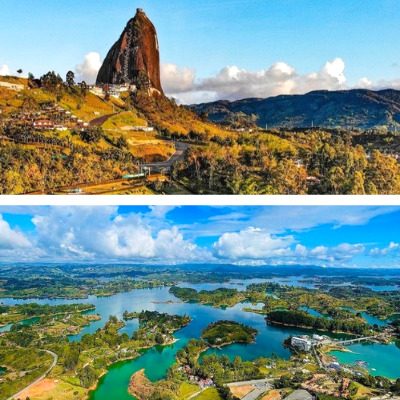 Peñol Guatapé lugares para conocer Antioquia