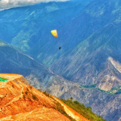 Tour en Parapente por pueblos cercanos a San Gil