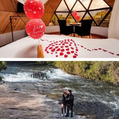 Disfruta una visita a la cascada y glamping deluxe