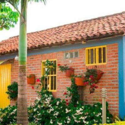 cabaña mesa de los santos
