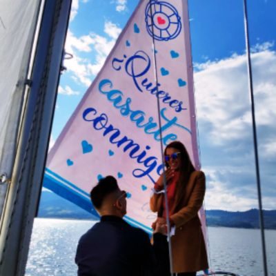 plan pedida de mano Bogotá en velero